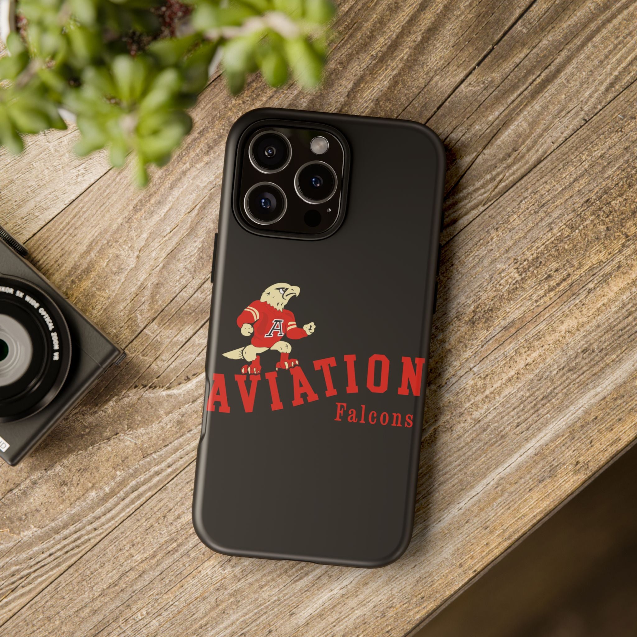Aviation High School - Redondo Beach Tough Phone Cases "Gone But Not Forgotten"
