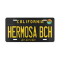 California Hermosa Beach Vanity Plate — 'Hermosa BCH' Decorative License Plate