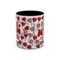 Best Mom Ever Valentines Day Hearts Accent Coffee Mug (11, 15oz)