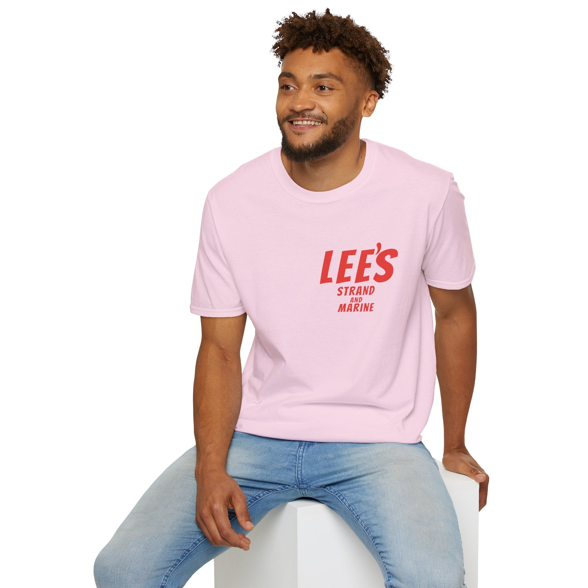 Greasy Lee's  Strand and Marine Old School T-Shirt | Manhattan Beach vintage surfer logo