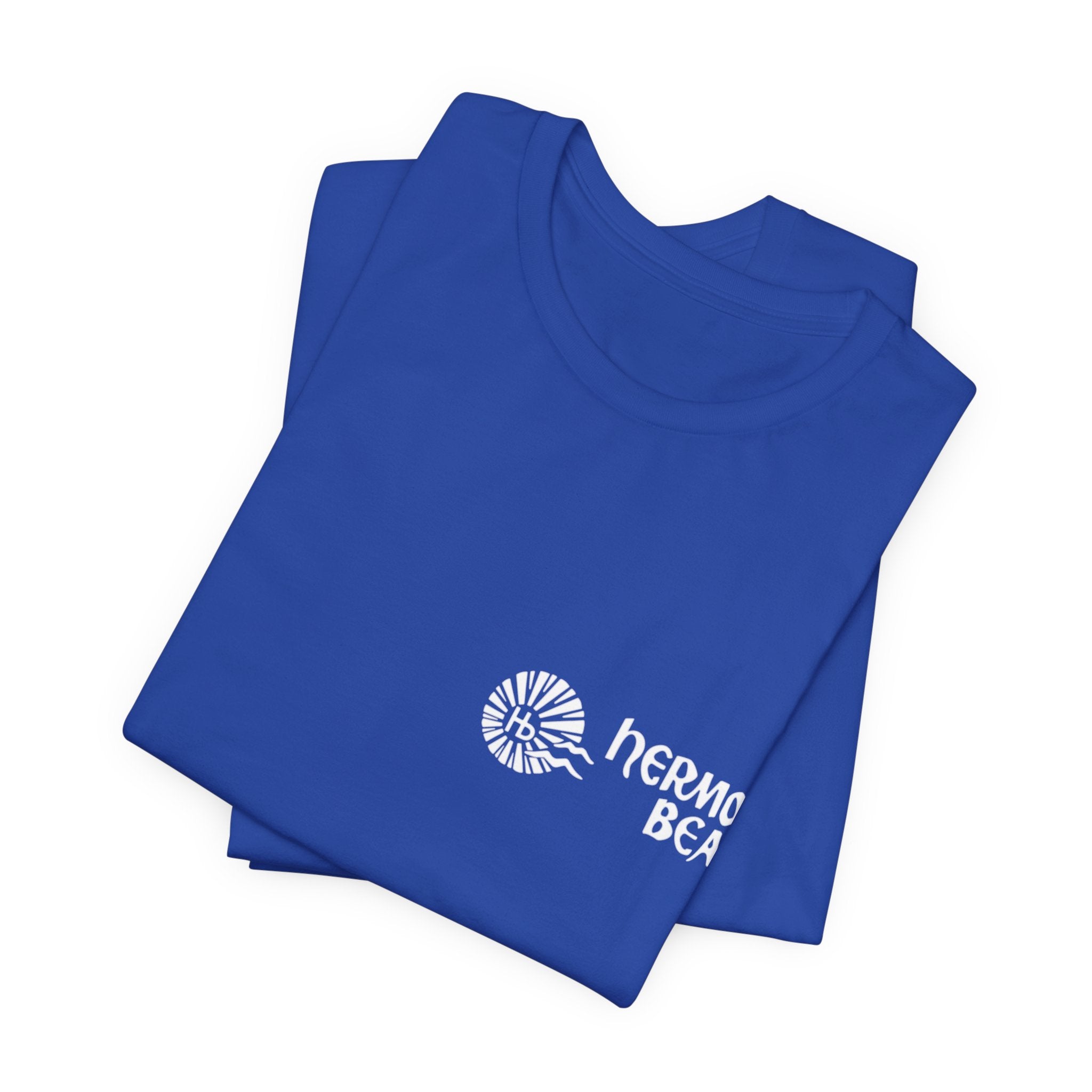 Hermosa Beach Tee — Colorful Front/Back Print Jersey T-Shirt