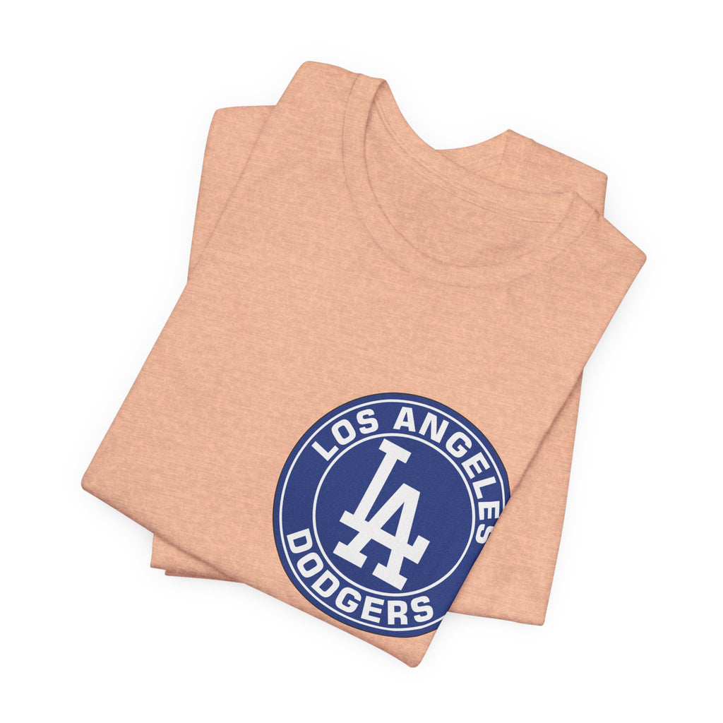 Los Angeles Doyers (Front and Back Printing) Mens Womans Jersey Short Sleeve Tee