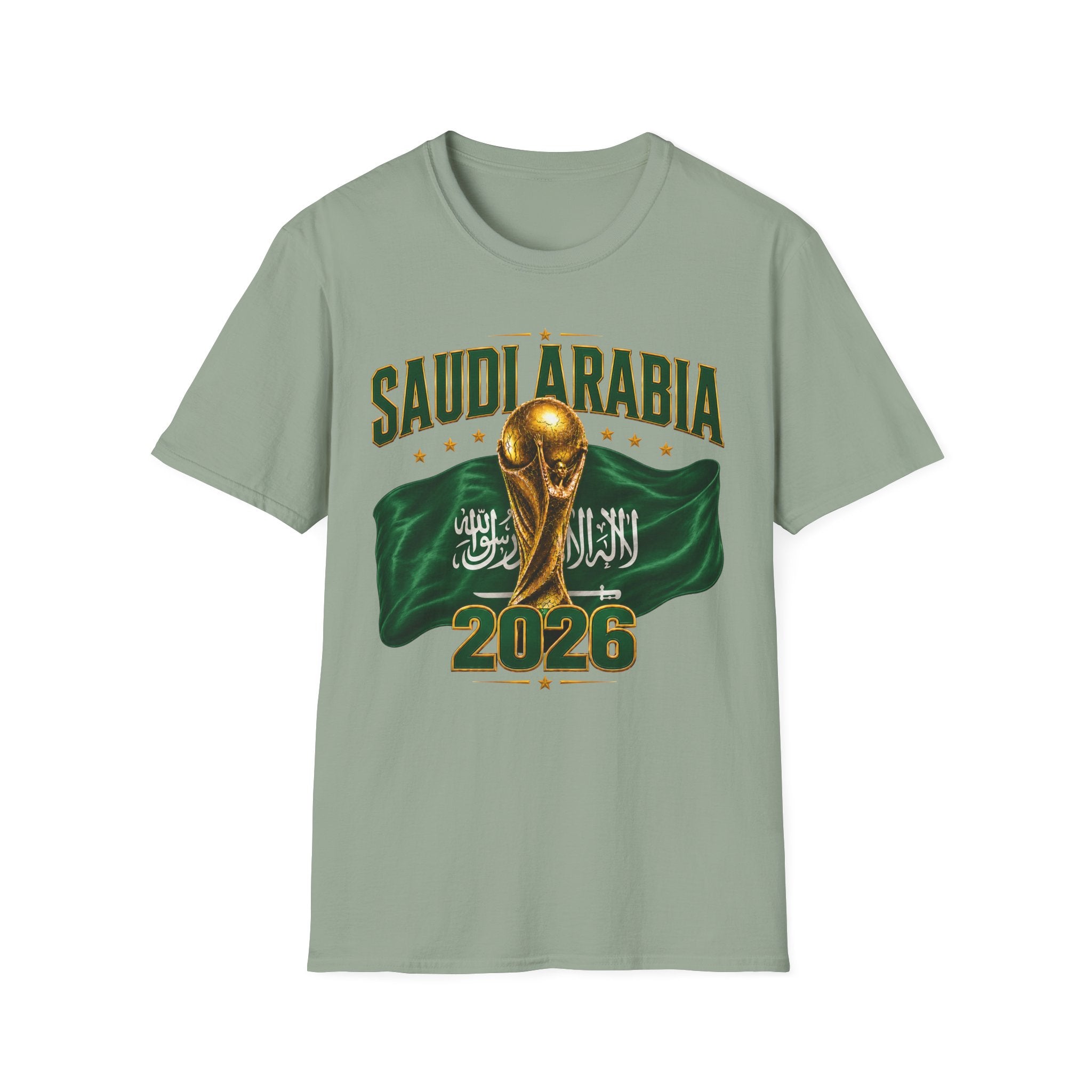 Saudi Arabia 2026 World Cup T-Shirt – Soccer Champion Trophy Design