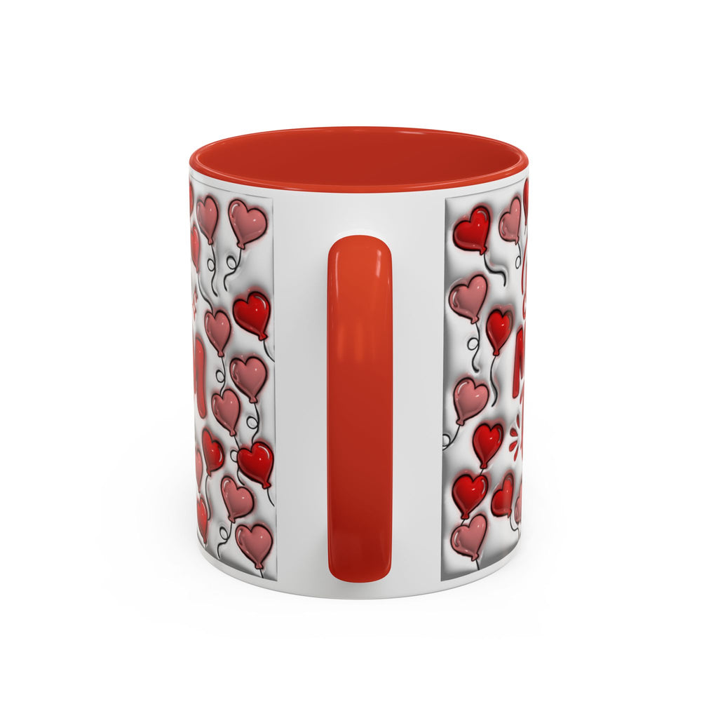 Best Mom Ever Valentines Day Hearts Accent Coffee Mug (11, 15oz)