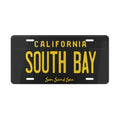 California South Bay Vanity Plate - Sun Sand Sea Retro License Tag
