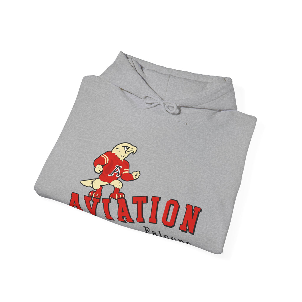 Aviation High School Redondo Beach California  M/W Heavy Blend Hooded Sweatshirt