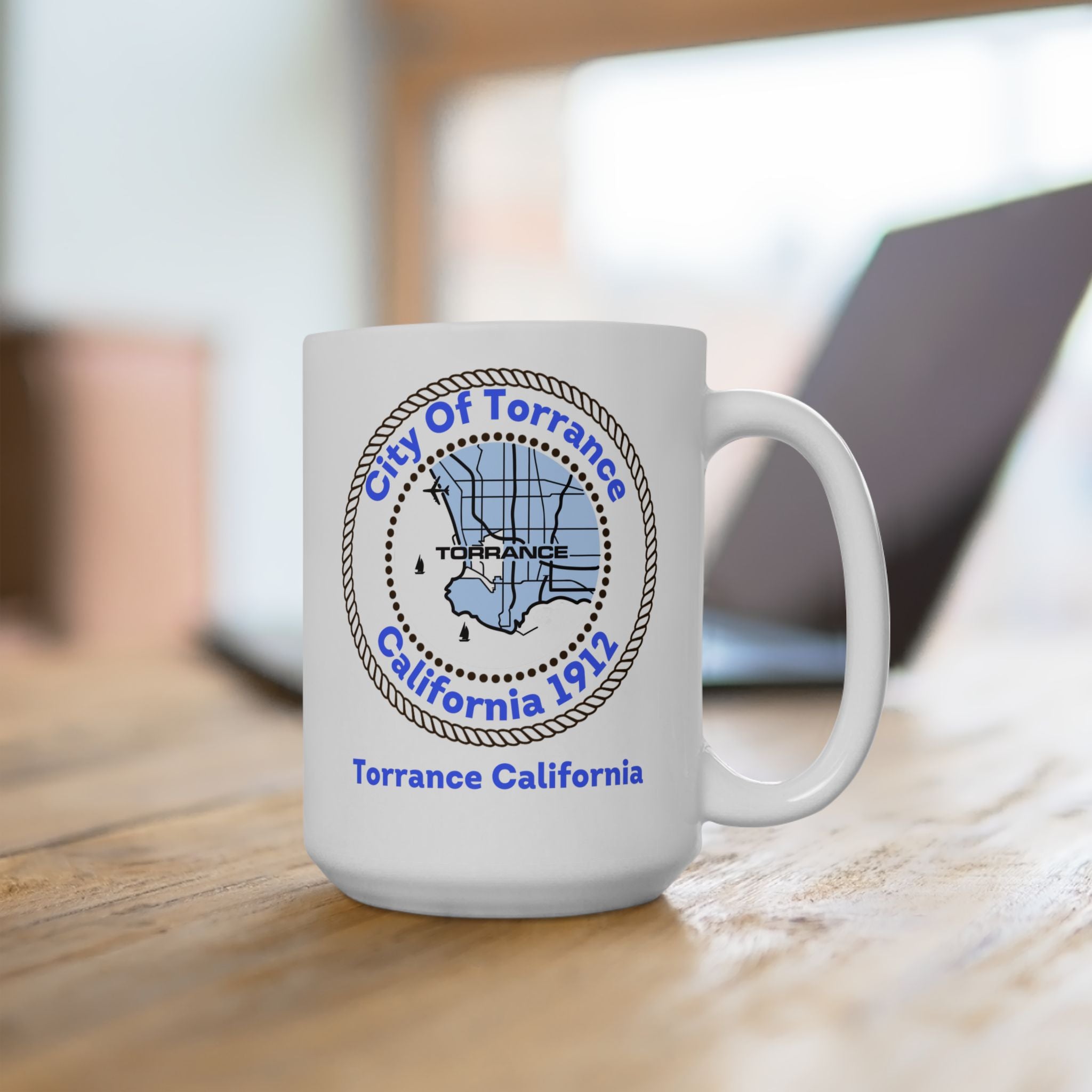 Torrance California Ceramic Mug — 11oz & 15oz