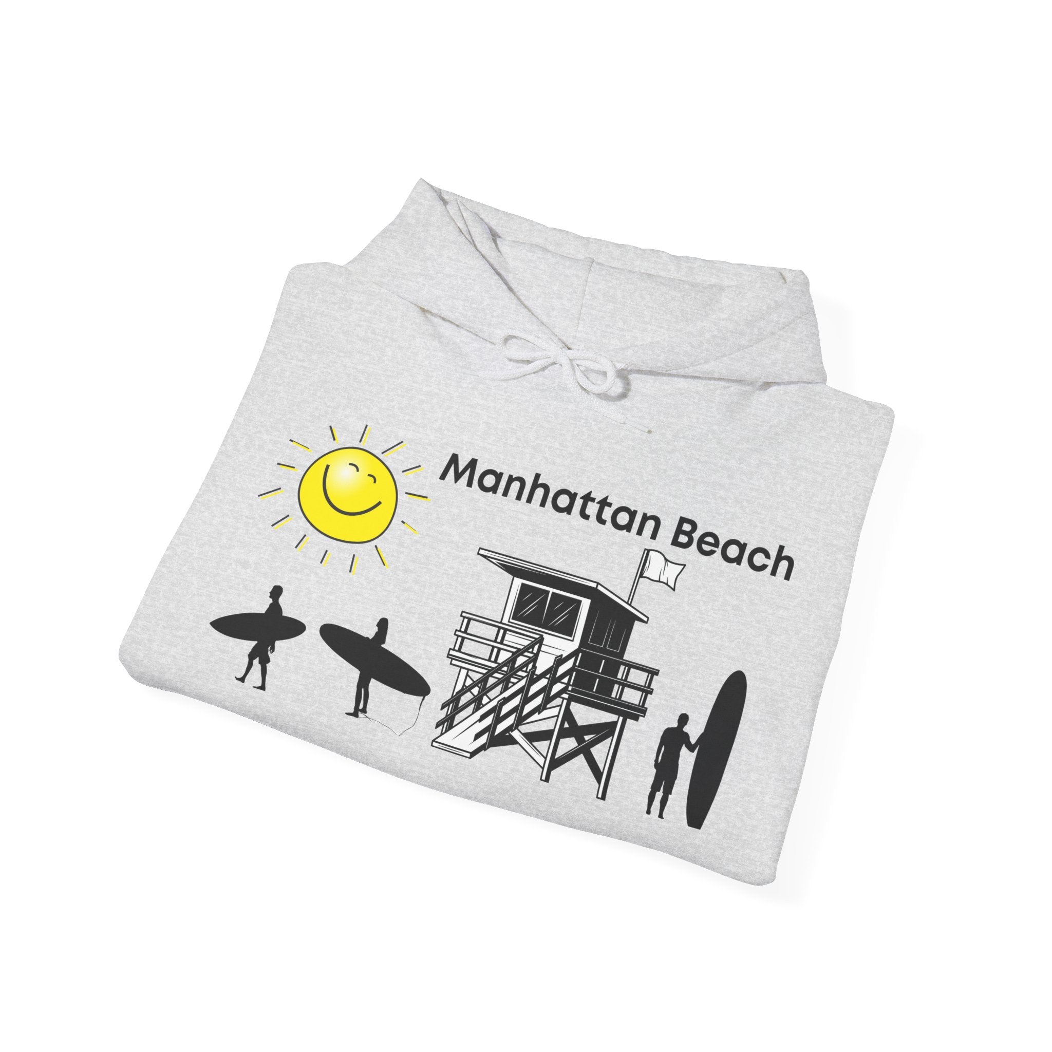 Manhattan Beach California Unisex Heavy Blend™ Hooded Sweatshirt