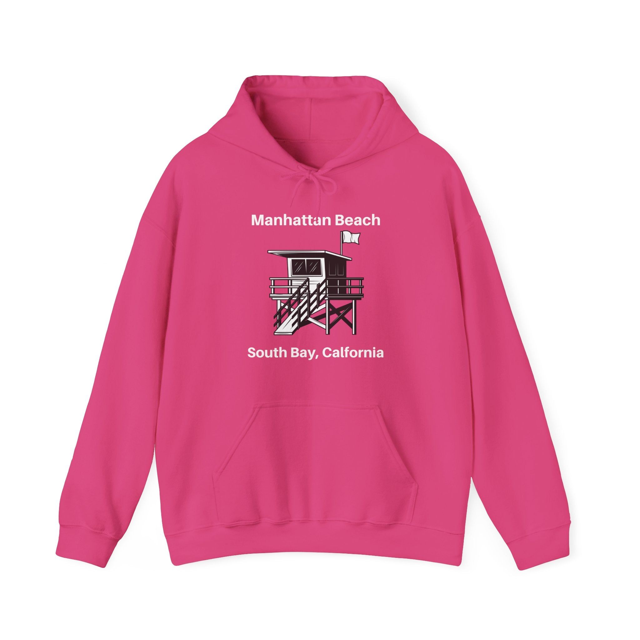 Manhattan Beach South Bay California Unisex Heavy Blend™ Hooded Sweatshirt