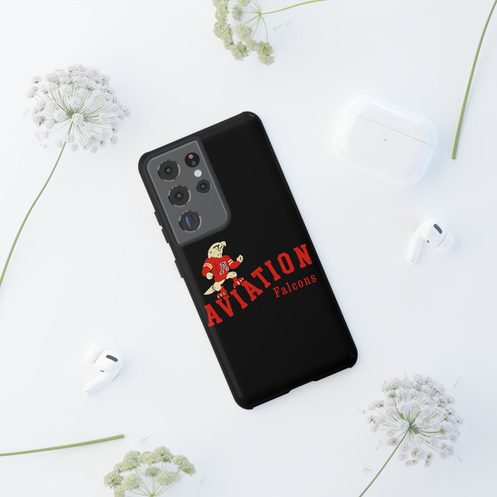 Aviation High School - Redondo Beach Tough Phone Cases "Gone But Not Forgotten"