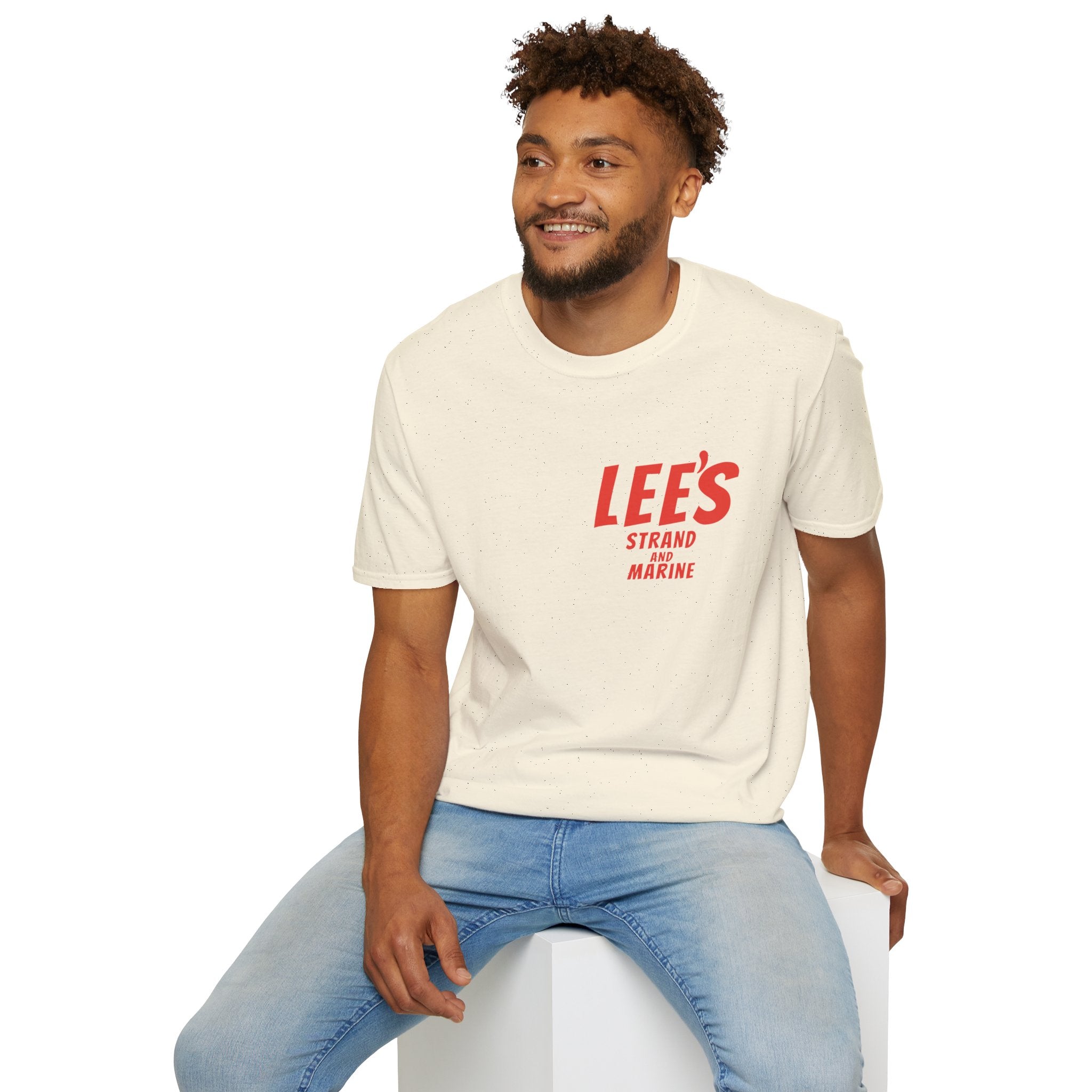 Greasy Lee's  Strand and Marine Old School T-Shirt | Manhattan Beach vintage surfer logo