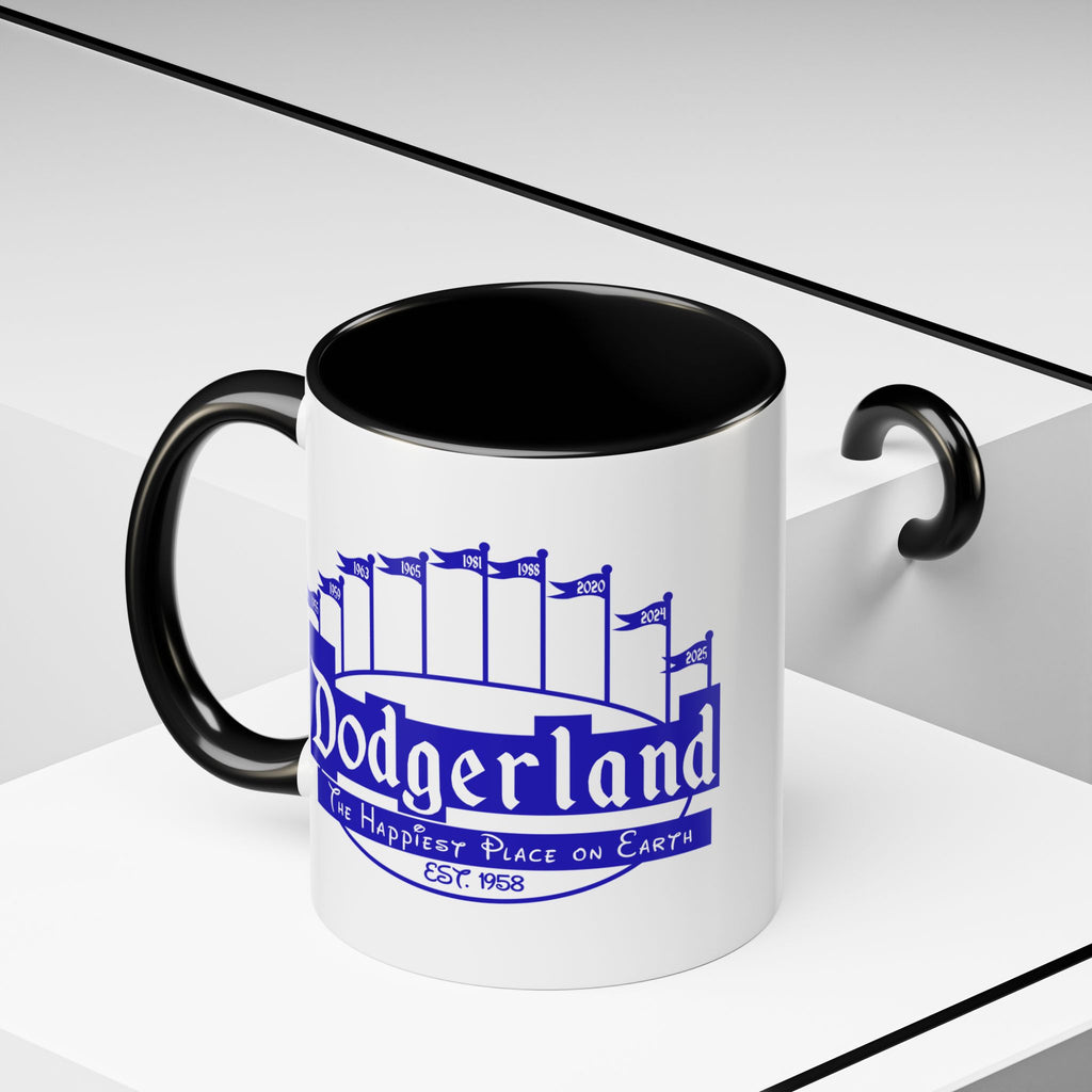 DodgerLAnd Logo Mug | Accent Coffee Mug 11oz or 15oz