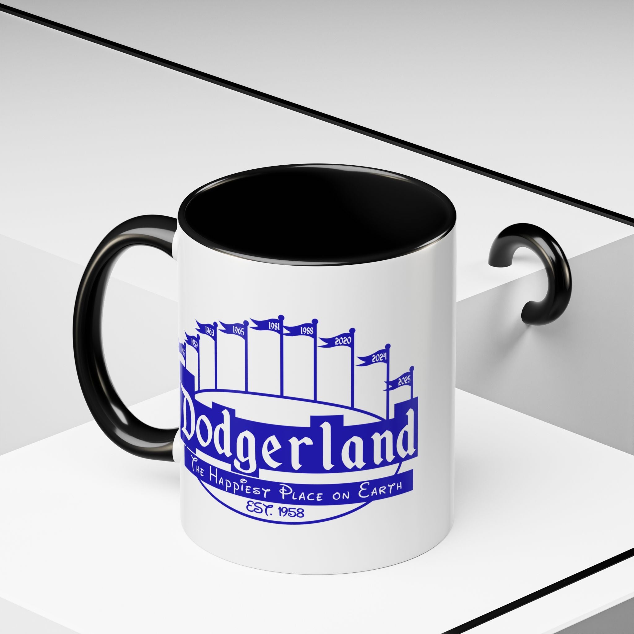 DodgerLAnd Logo Mug | Accent Coffee Mug 11oz or 15oz