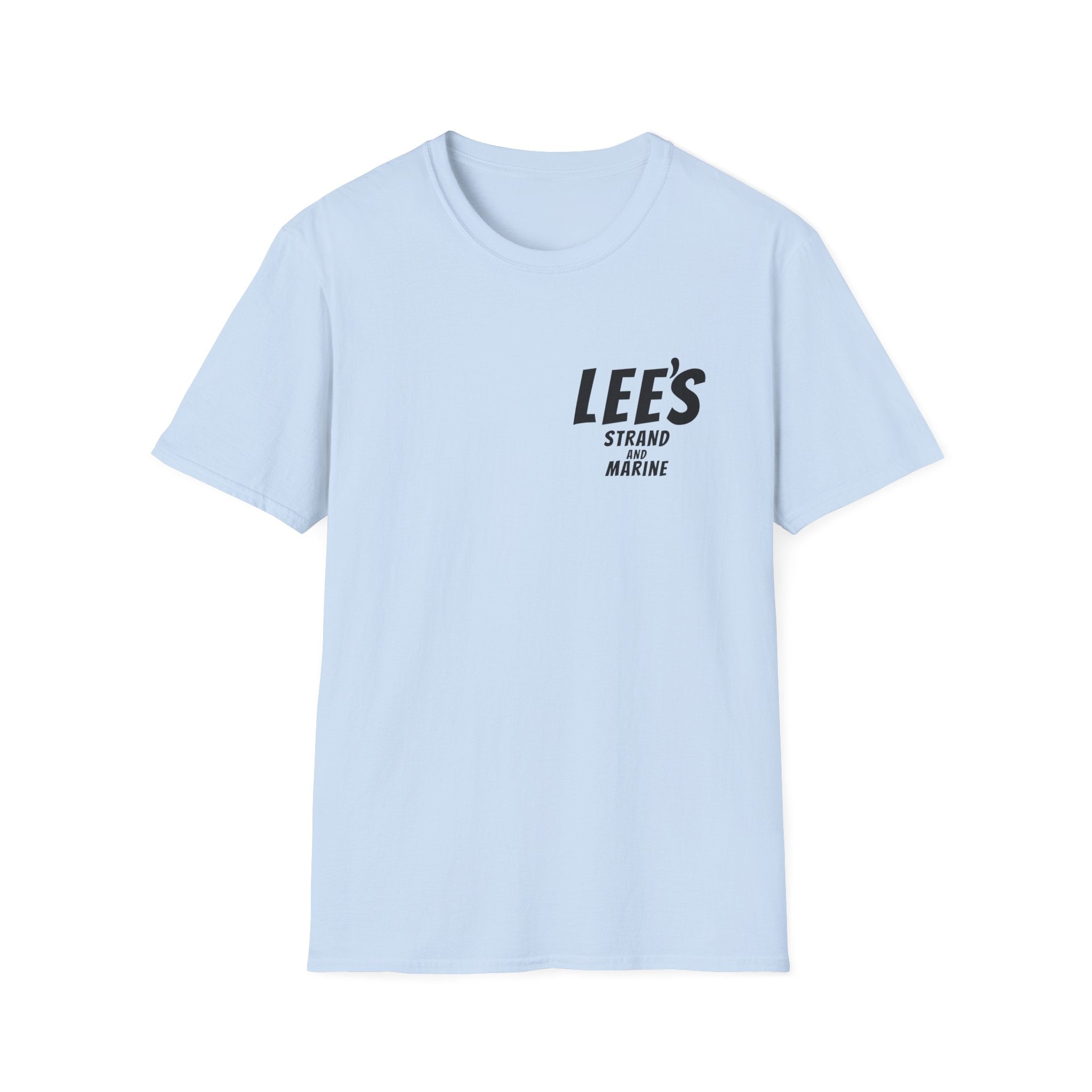 Greasy Lee's Manhattan Beach Old School T-Shirt | Marine and Strand Manhattan Beach Vintage Surf Design