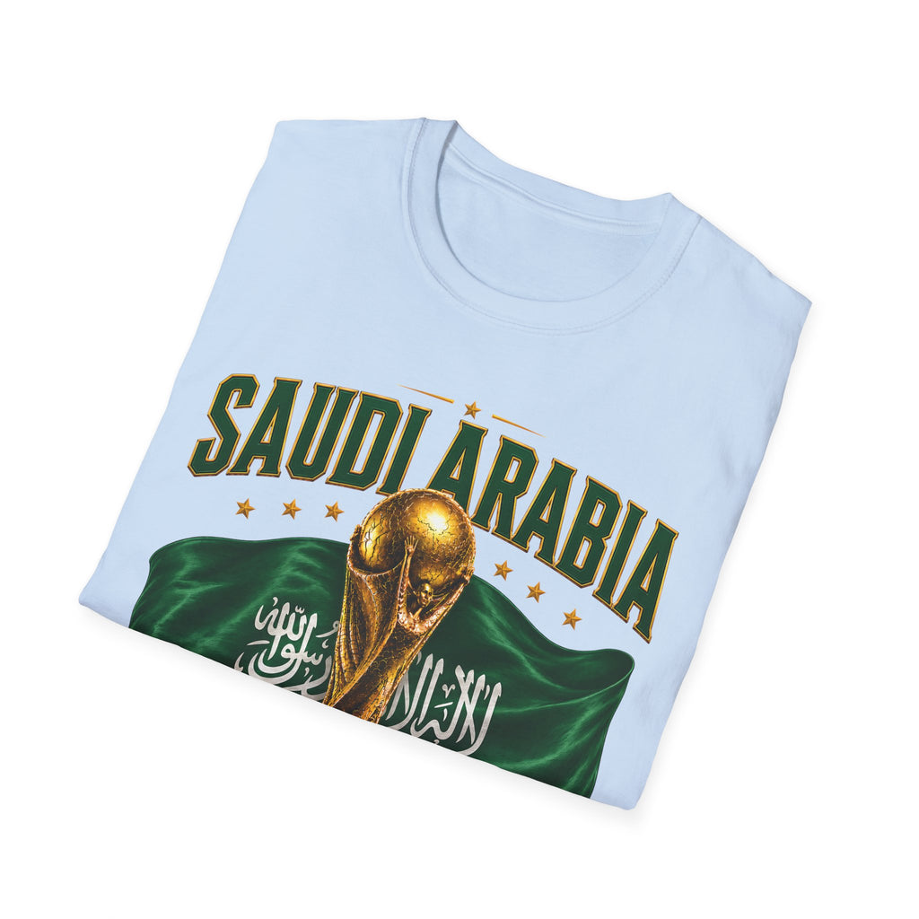Saudi Arabia 2026 World Cup T-Shirt – Soccer Champion Trophy Design