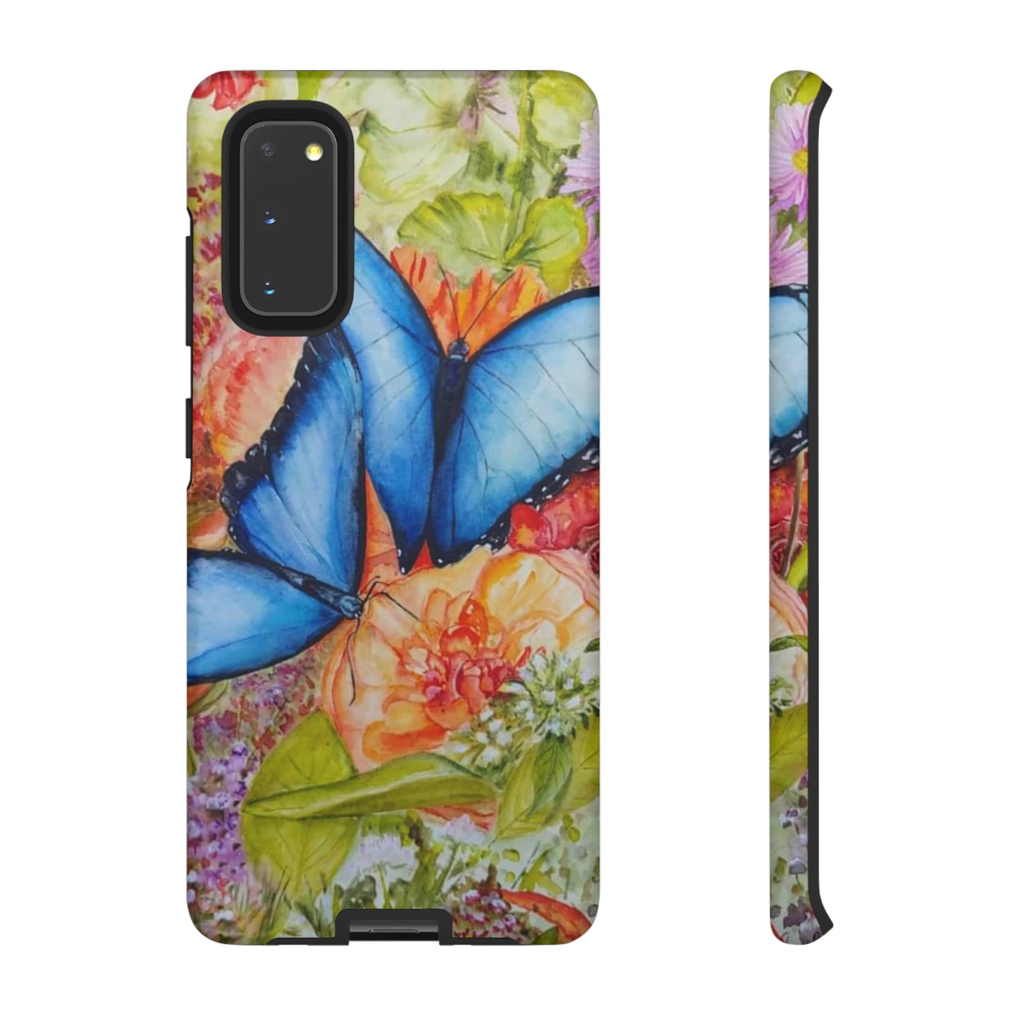 California Blue Butterfly - All IPhone and Samsung Tough Cases