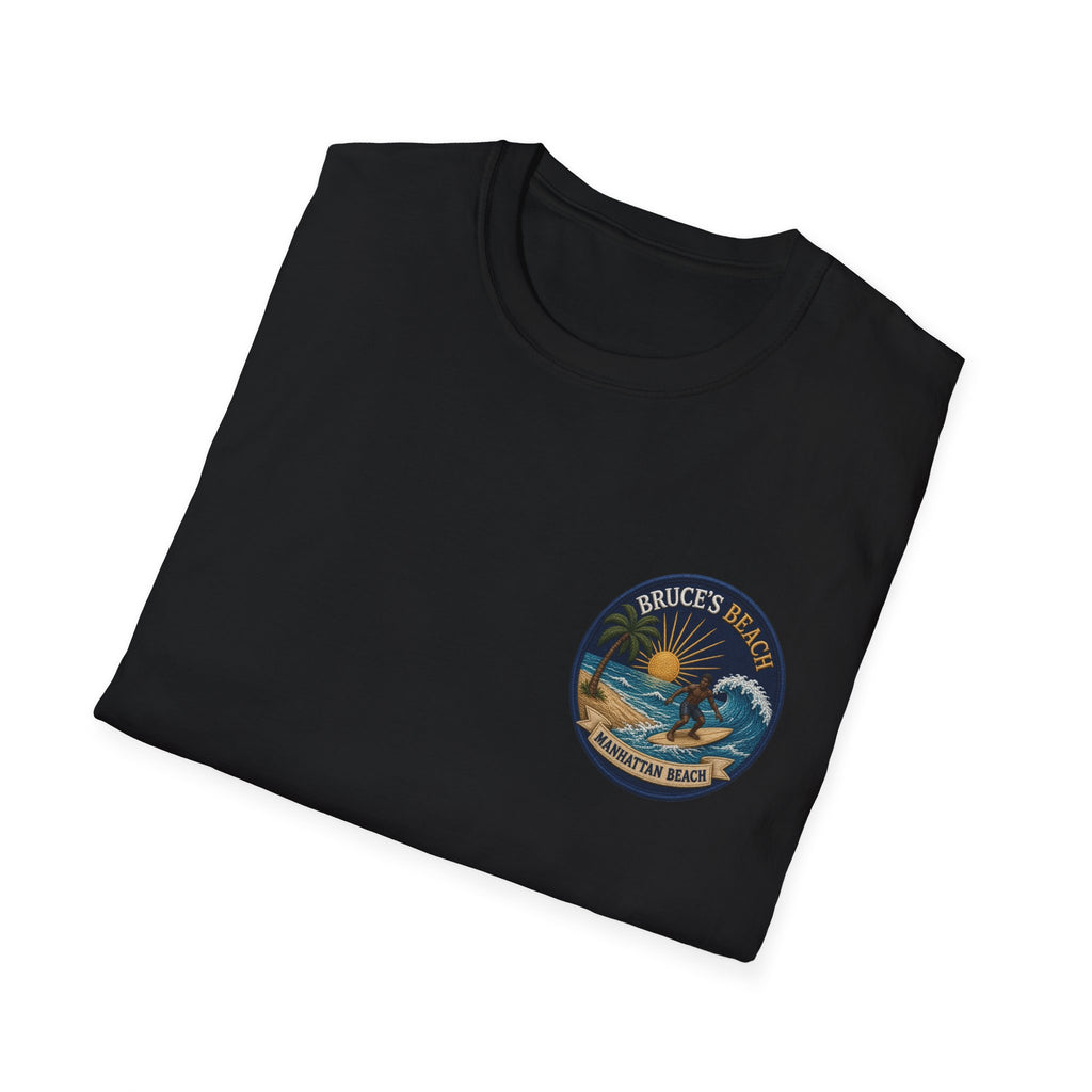 Bruce's Beach Manhattan Beach Surf Patch T-Shirt