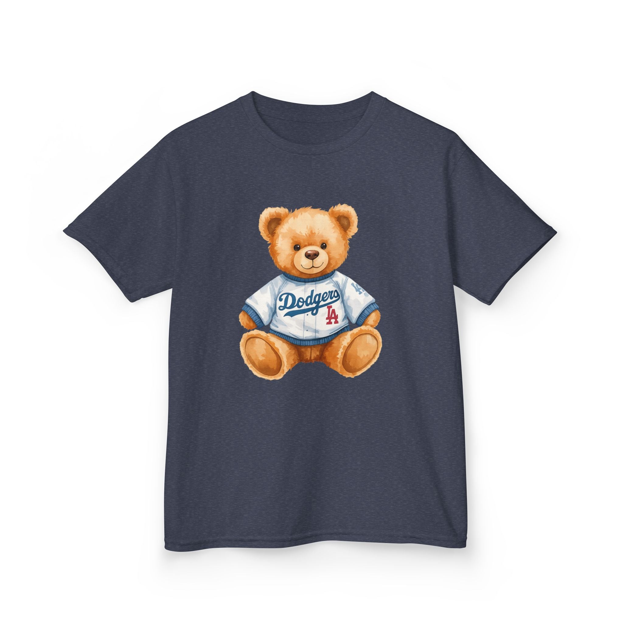 Teddy Bear Tee, Kids Baseball Shirt | Cute Plush Mascot