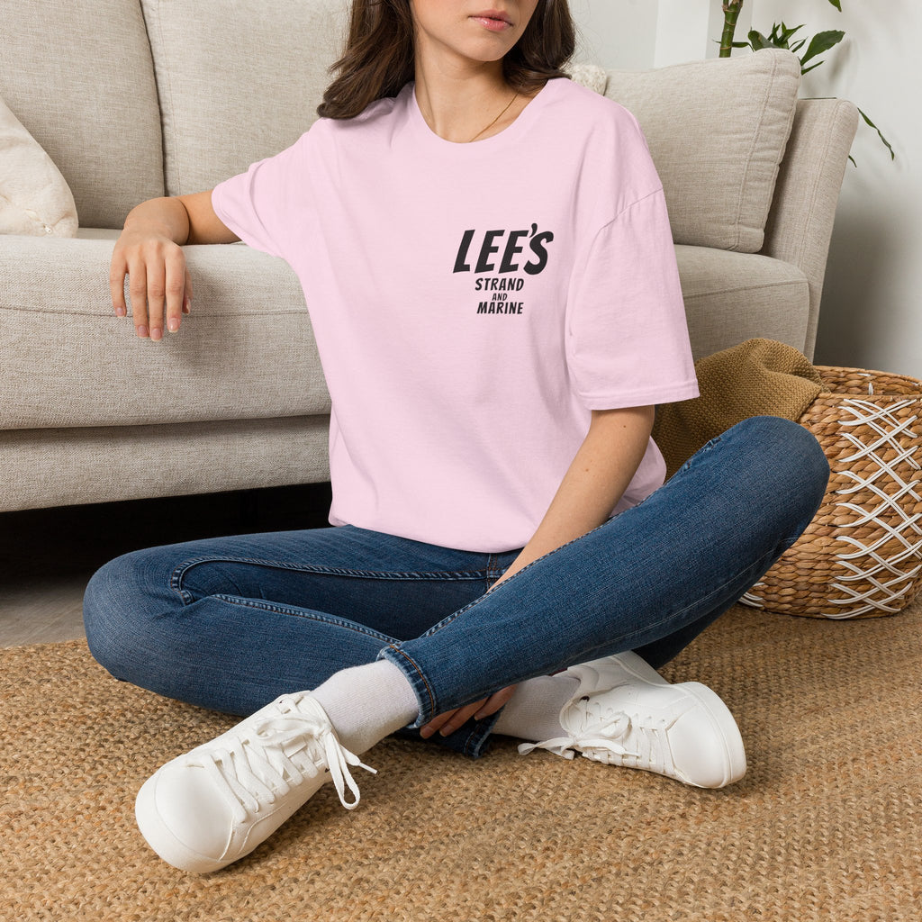 Greasy Lee's Manhattan Beach Old School T-Shirt | Marine and Strand Manhattan Beach Vintage Surf Design