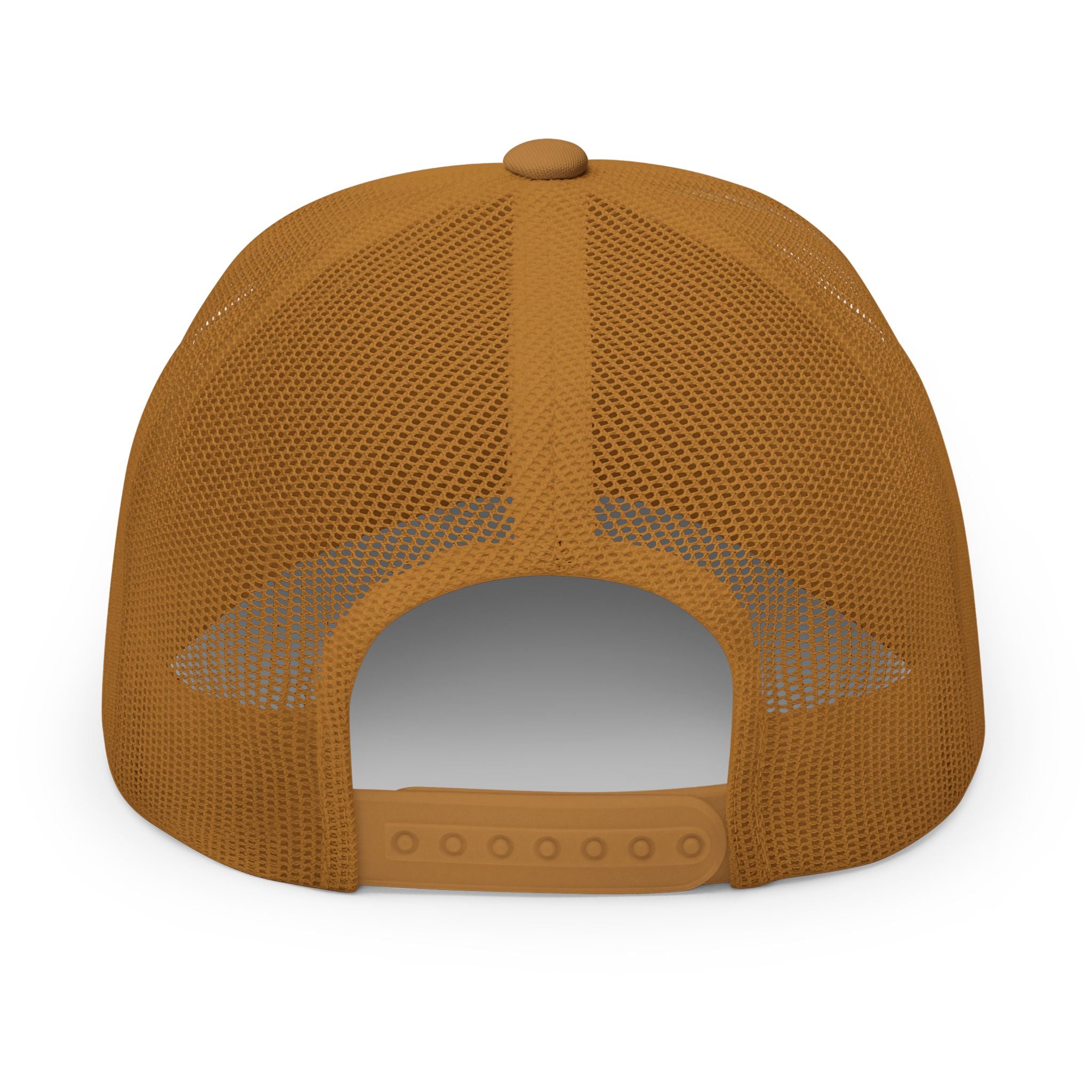 Embroidered Smiley Patch Trucker Hat — 'Smile, It's Awesome' Snapback