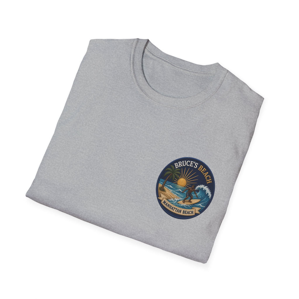 Bruce's Beach Manhattan Beach Surf Patch T-Shirt