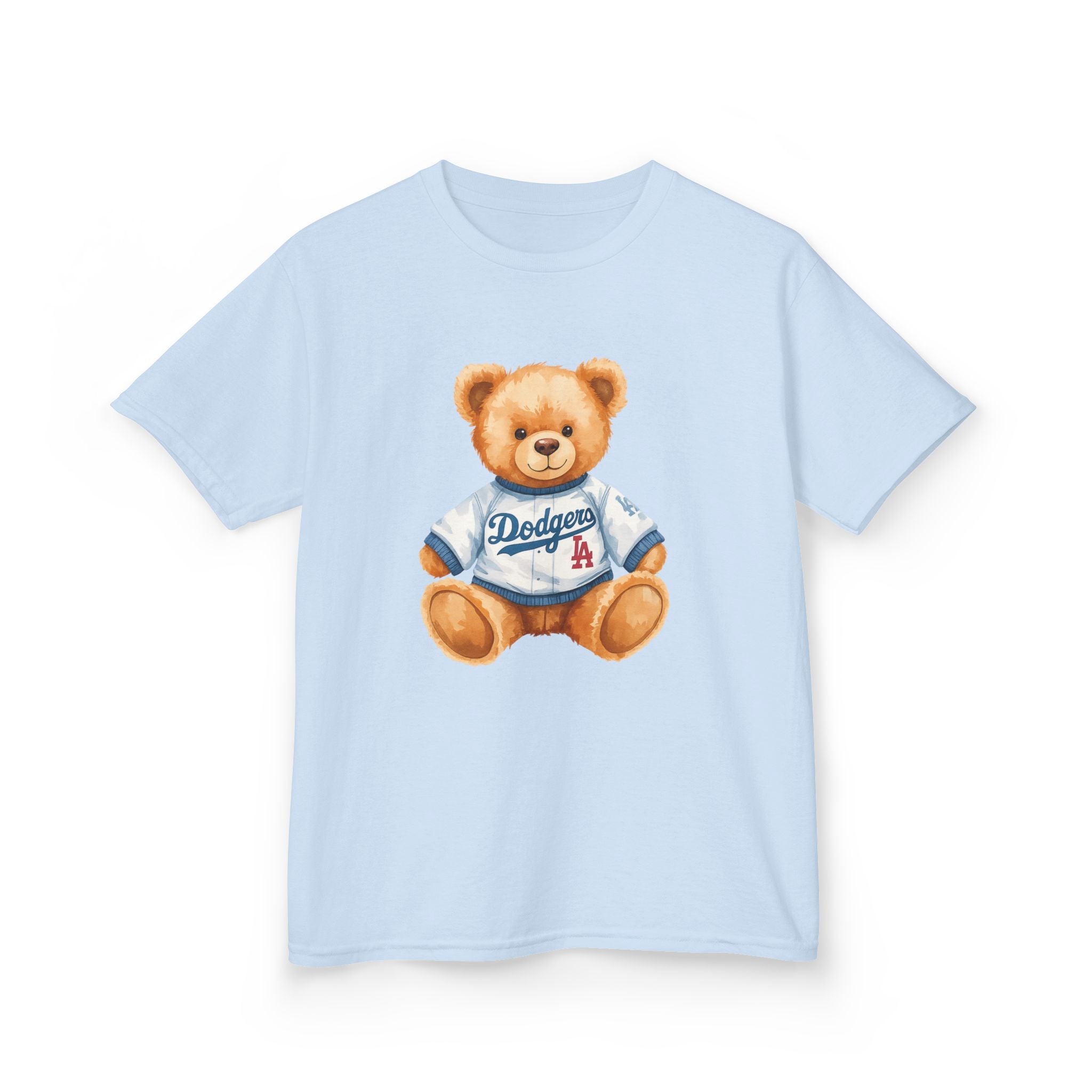 Teddy Bear Tee, Kids Baseball Shirt | Cute Plush Mascot