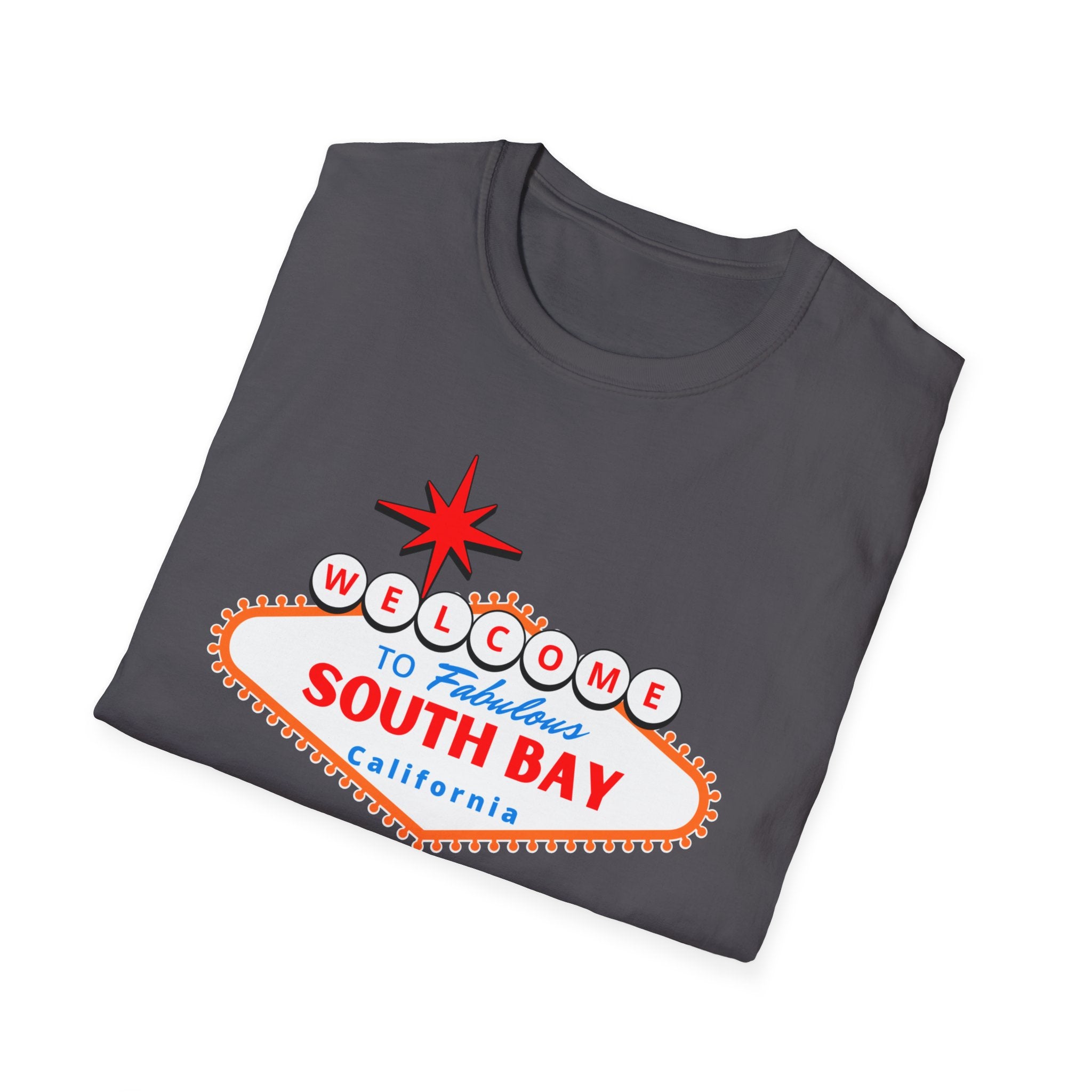 South Bay Welcome Sign T-Shirt — California Vintage Vacation Tee