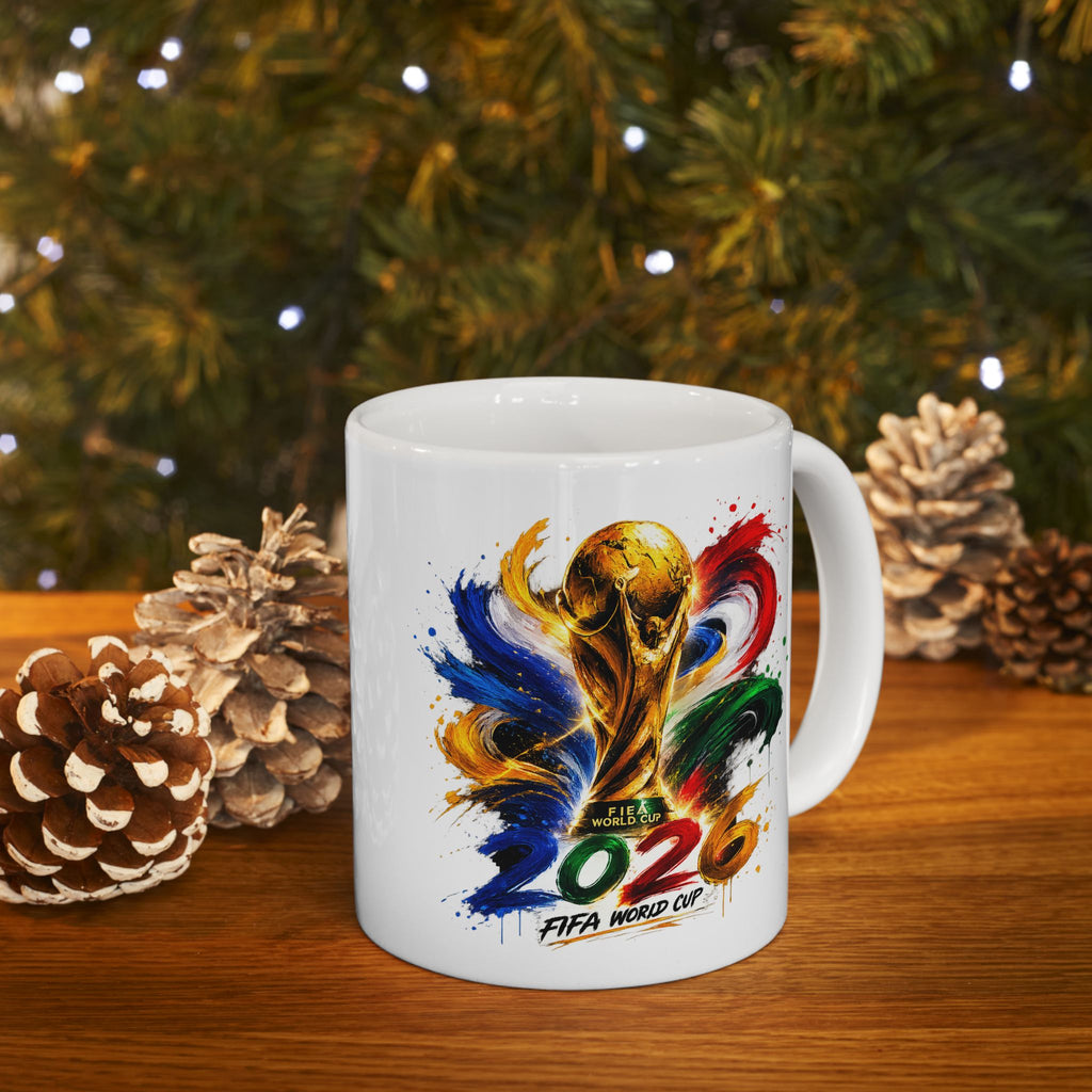 World Cup FIFA 2026 Ceramic Mug — Colorful 11oz & 15oz Coffee Cup