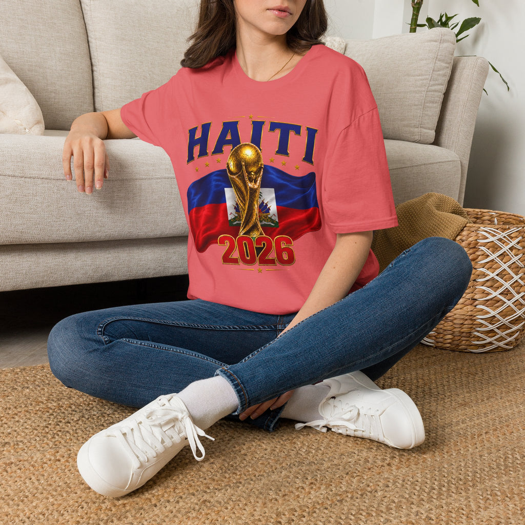 Haiti 2026 World Cup Trophy T-Shirt FIFA