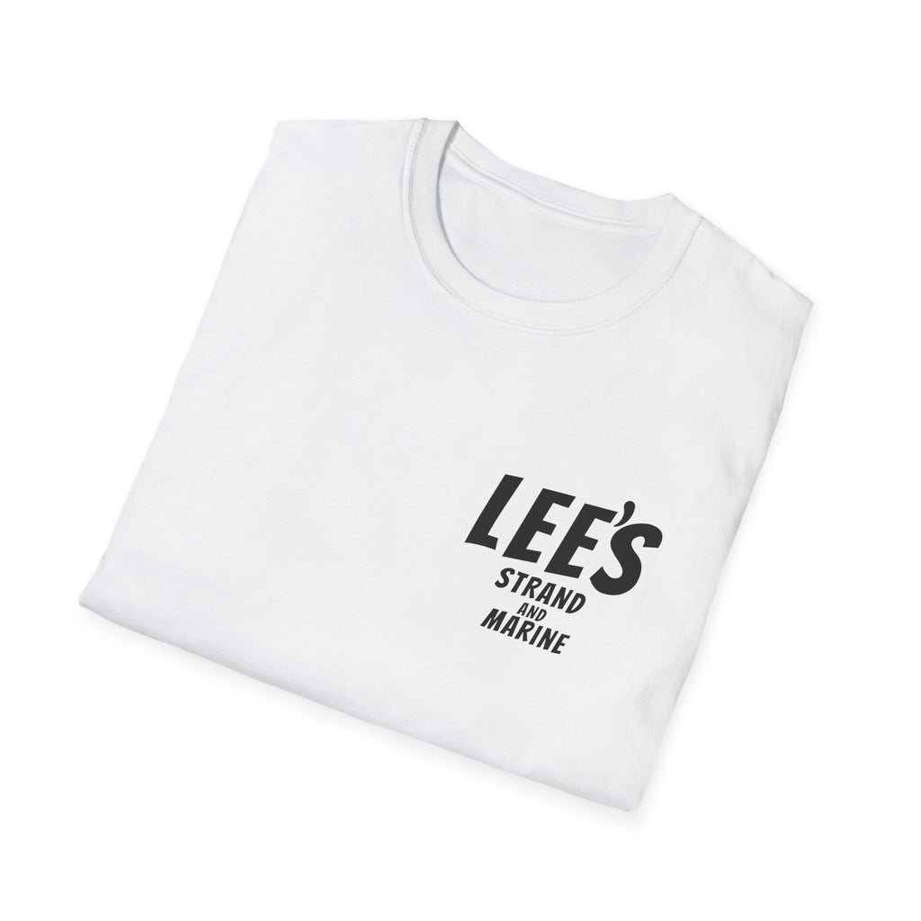 Greasy Lee's Manhattan Beach Old School T-Shirt | Marine and Strand Manhattan Beach Vintage Surf Design