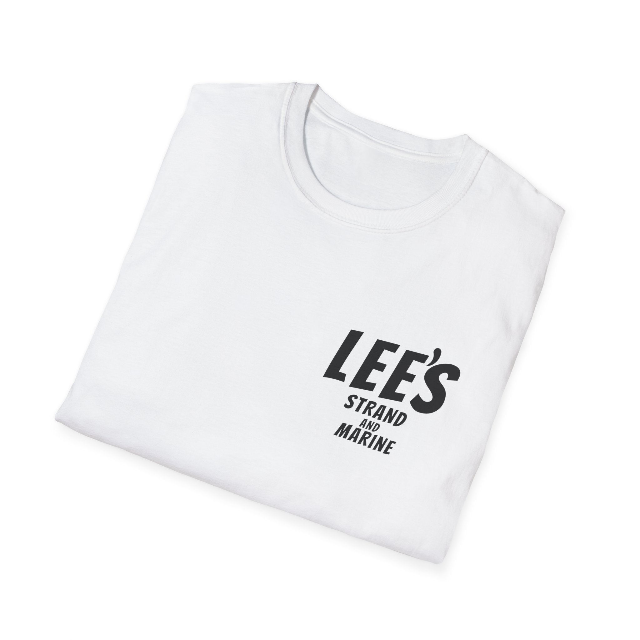 Greasy Lee's Manhattan Beach Old School T-Shirt | Marine and Strand Manhattan Beach Vintage Surf Design