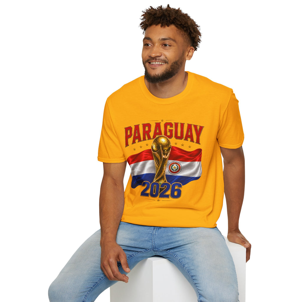 Paraguay 2026 World Cup T-Shirt — Fans Soccer Jersey Tee