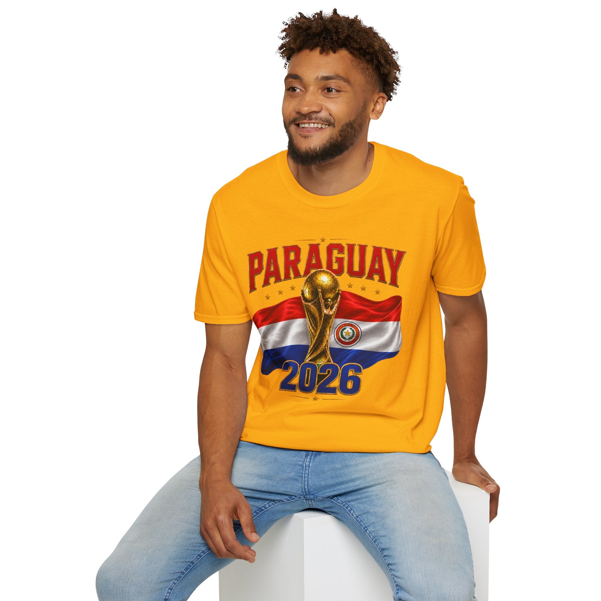 Paraguay 2026 World Cup T-Shirt — Fans Soccer Jersey Tee