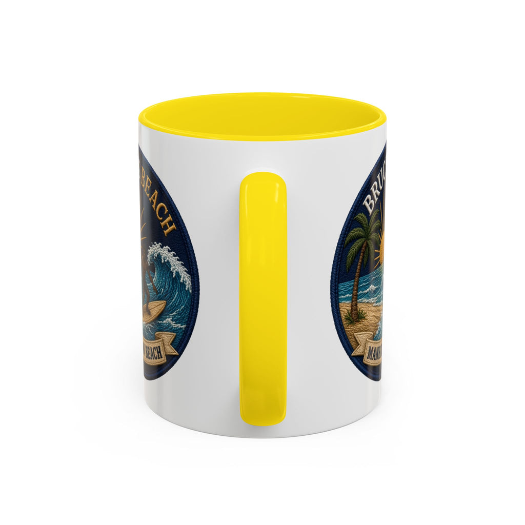 Bruce's Beach Manhattan Beach Surf Mug – Accent Coffee Cup (11/15oz)
