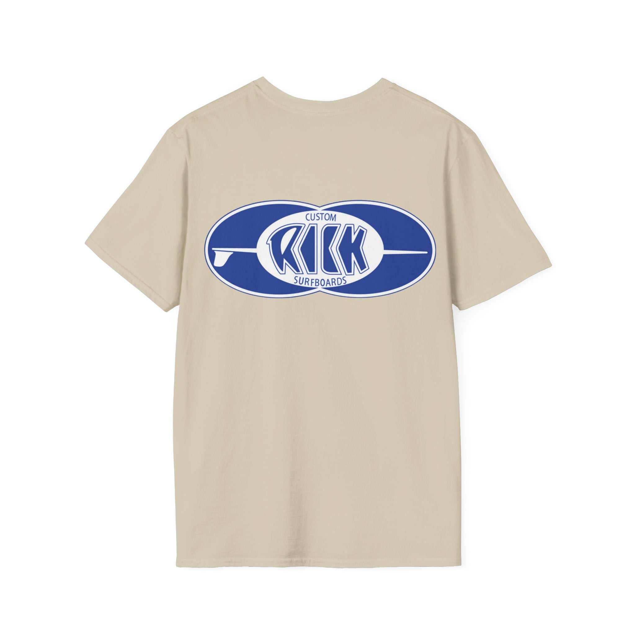 Rick Surfboards Graphic T-Shirt — Printed Front & Back (Multiple Colors)