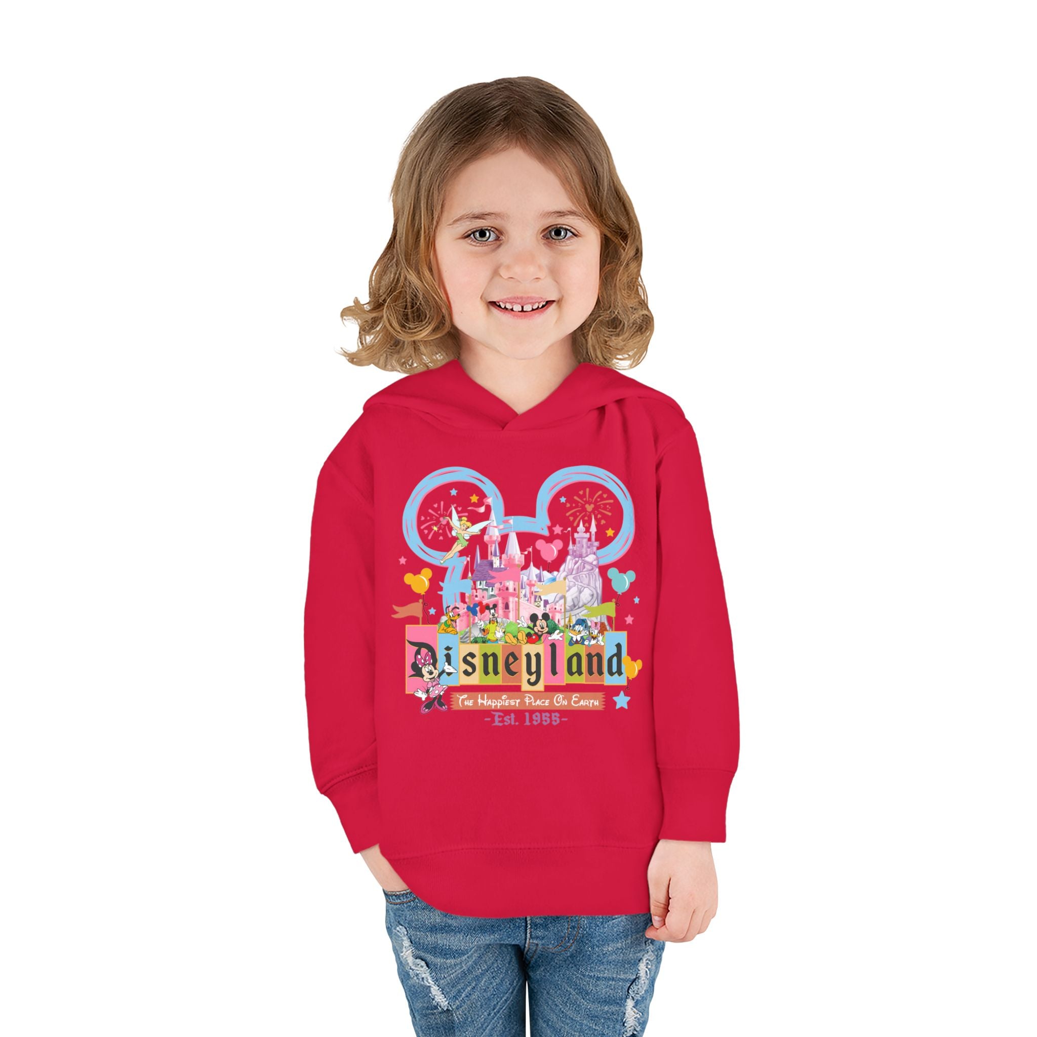 Disneyland Way Back Machine Castle Mickeee Ears Hoodie | Toddler Pullover