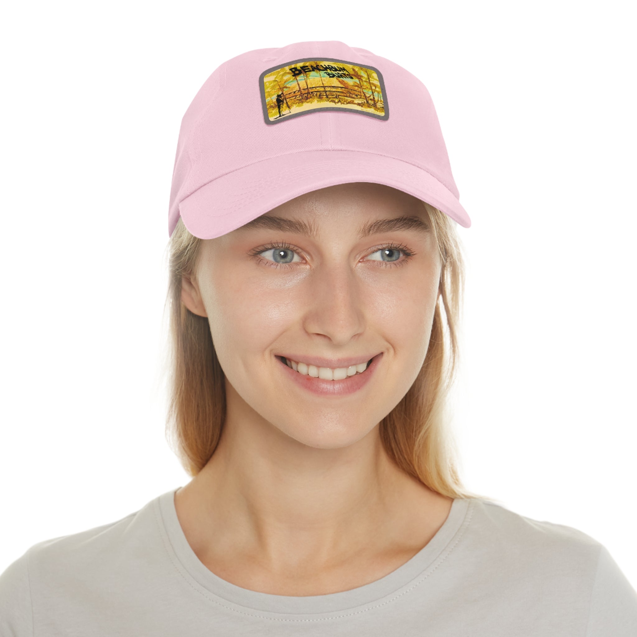 Beach Bum Burts Redondo Beach California - Beach Vibes Mom and Dad Hat, Relaxed Fit Cap, Gift for Dad, Casual Summer Hat