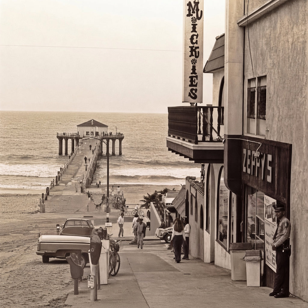 ZEPPY'S PIZZA Manhattan Beach #OldSchool Since 1968  Snapback Hat