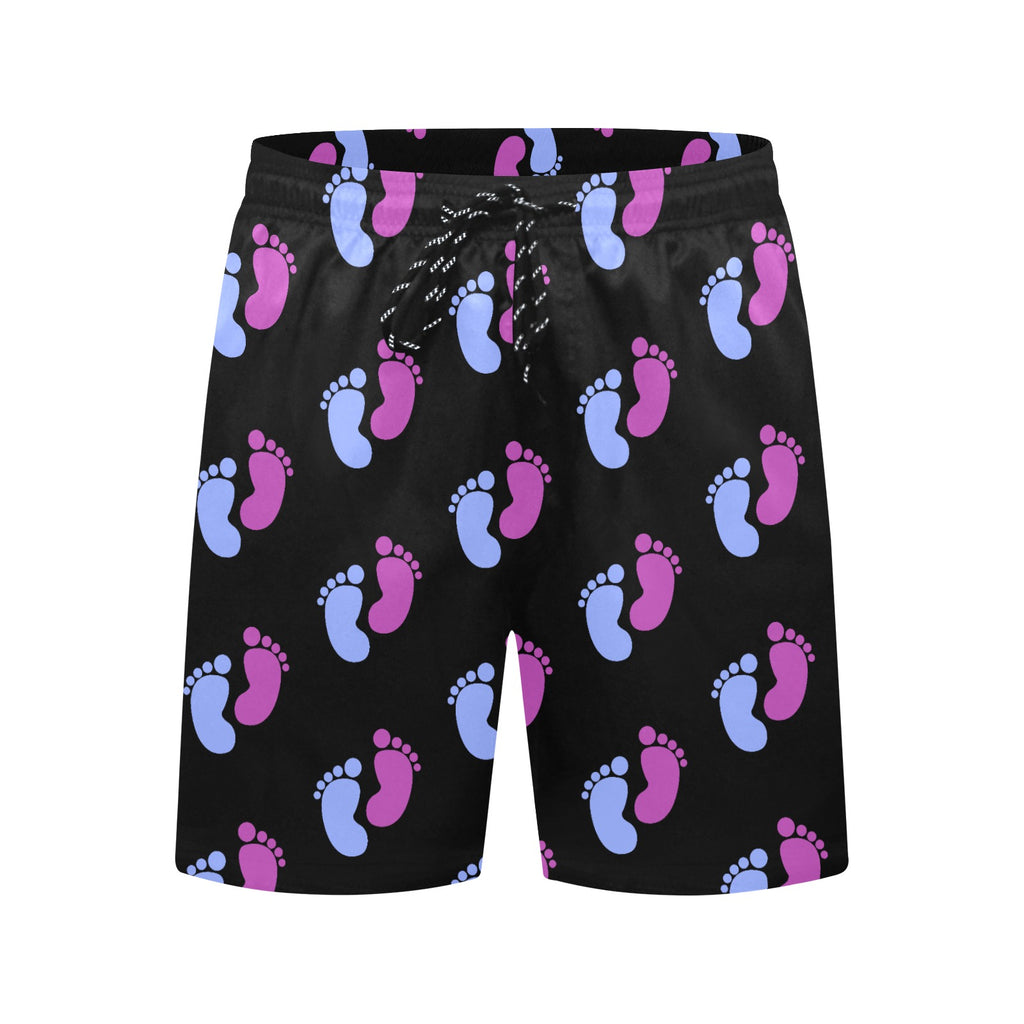 Vans Originals Bare Feet Sun Sand Sea  Men's Mid-Length Beach Shorts