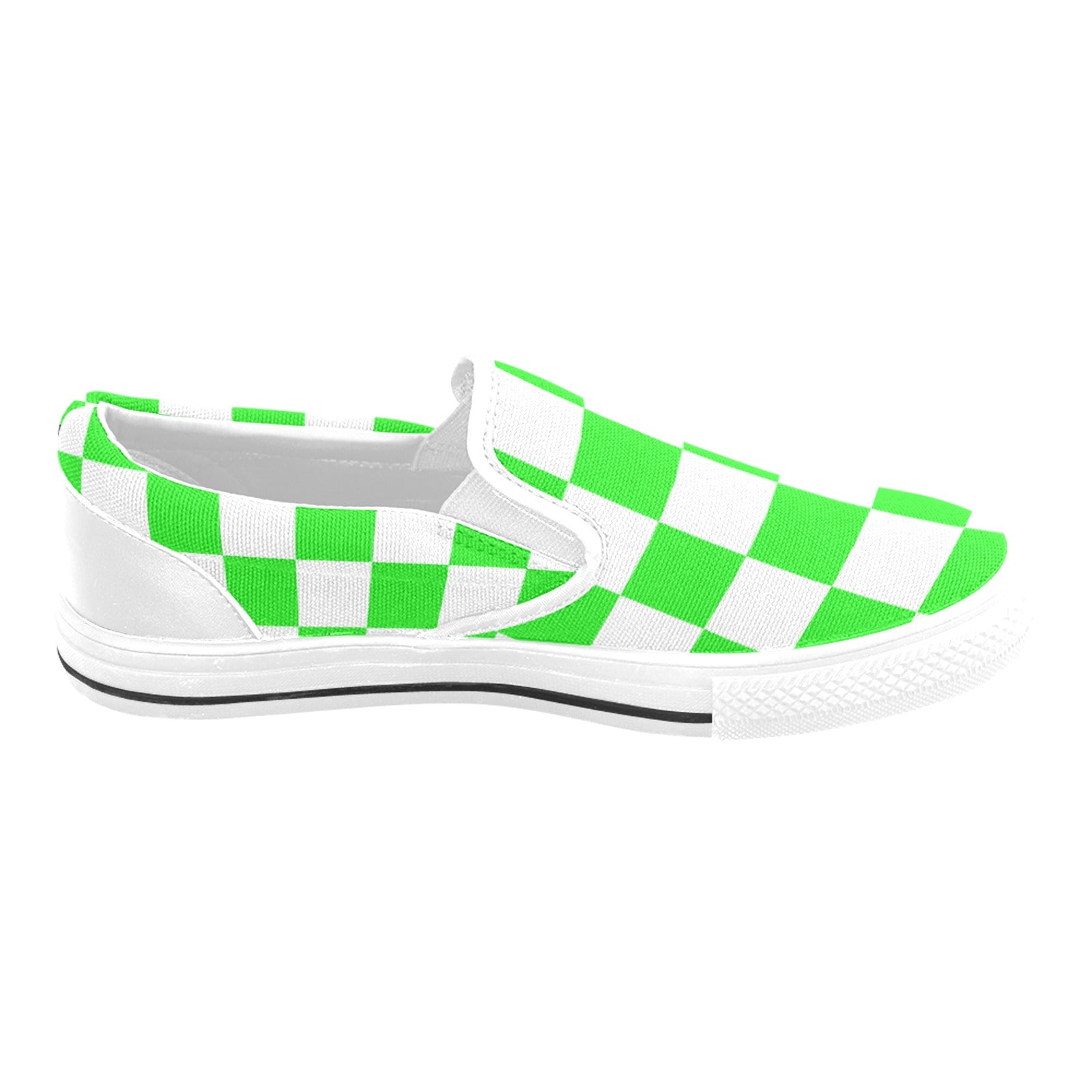 Checkerboard Slip-on Canvas Kid's Shoes (Big Kid)