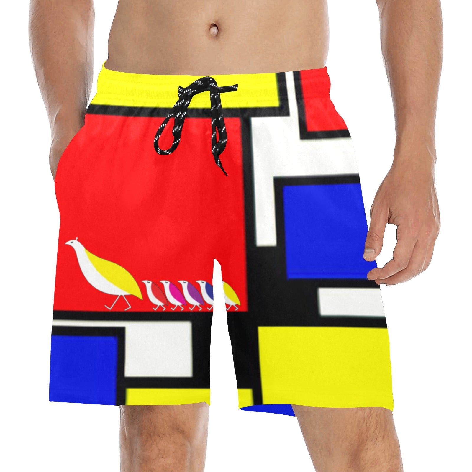 IYKYK Men's Mid-Length Beach Free Shipping
