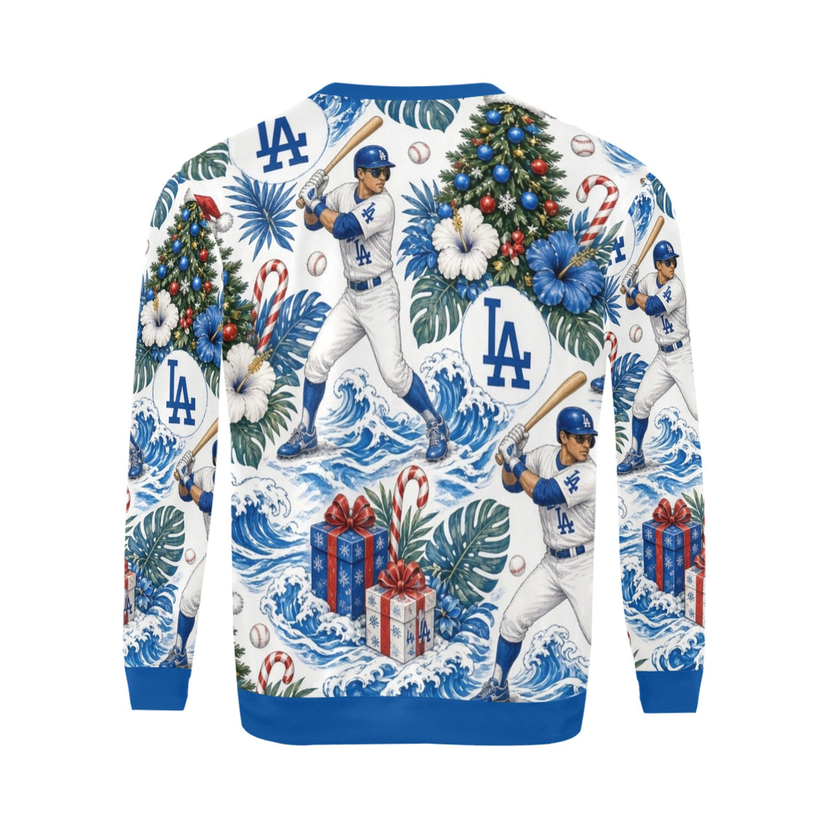 Los Angeles Dodgers Men's crew neck sweatshirt（Made in USA）