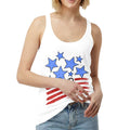 Stars and Stripes Women's Tank Top  Made in USA