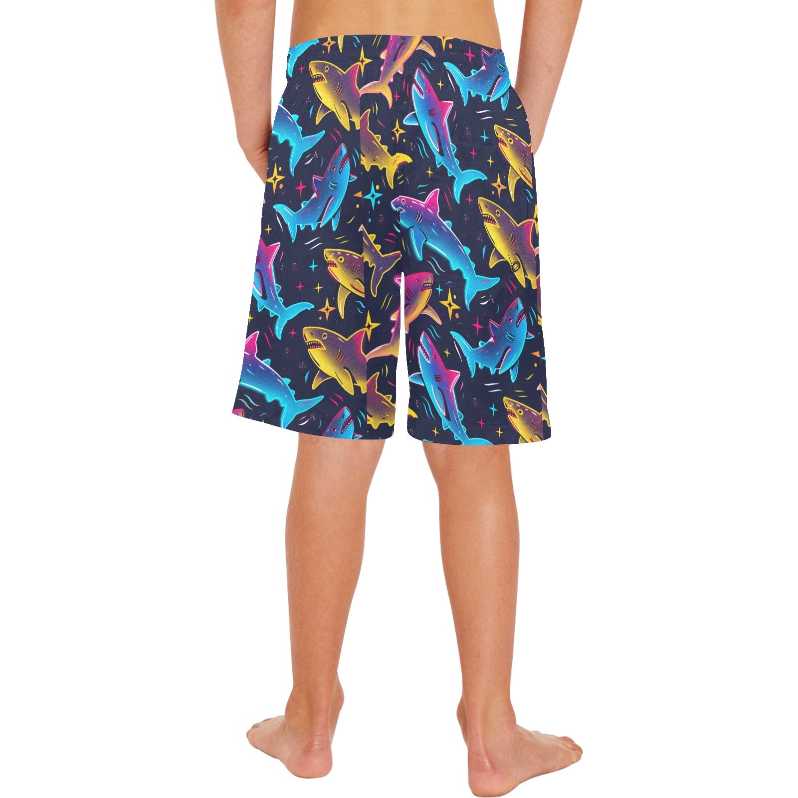 Boys' Causal Shark Tank Beach Shorts Free Shipping