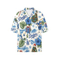 Los Angeles Dodgers Women's All Over Print Hawaiian Shirt （Made in USA Ships to USA Only）