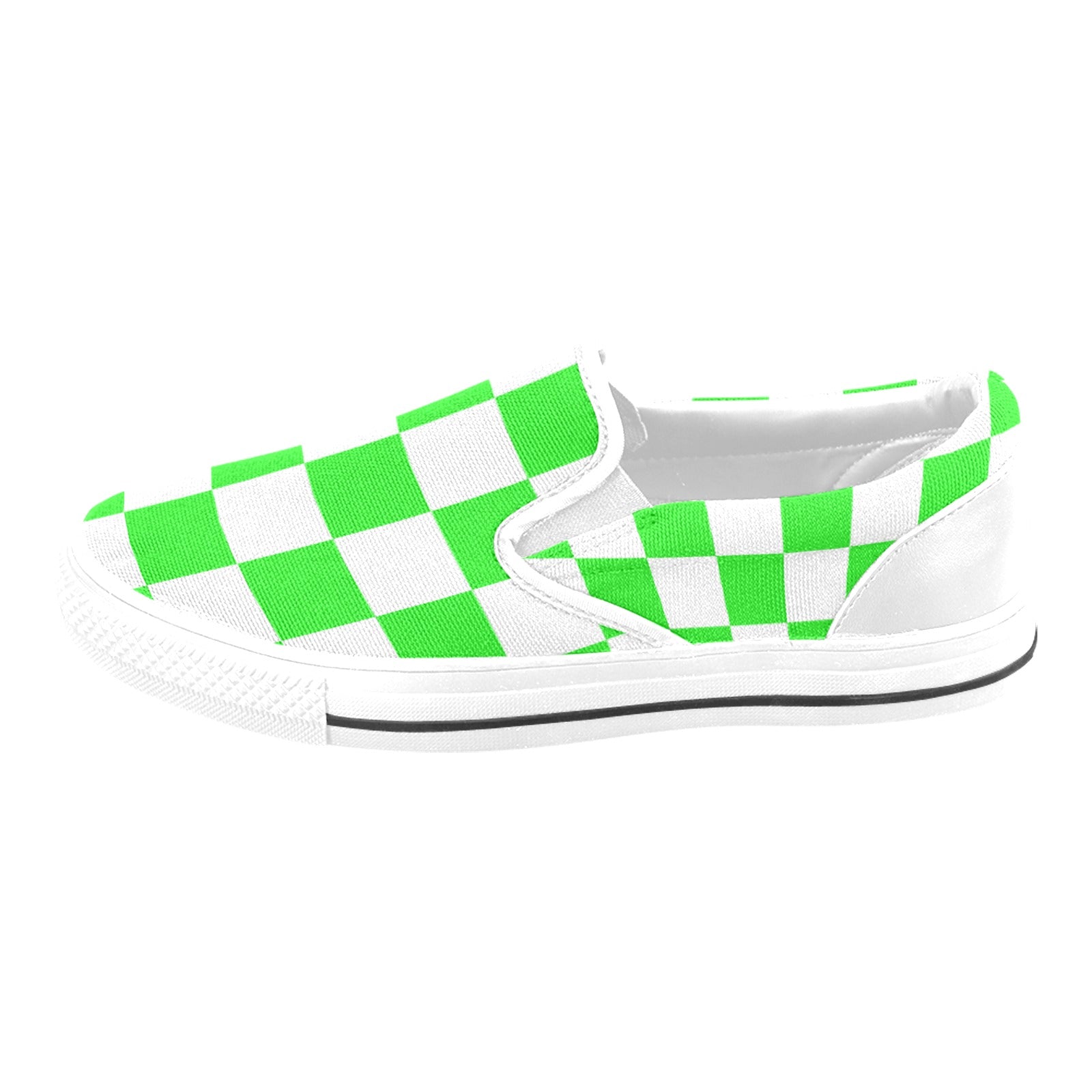 Checkerboard Slip-on Canvas Kid's Shoes (Big Kid)