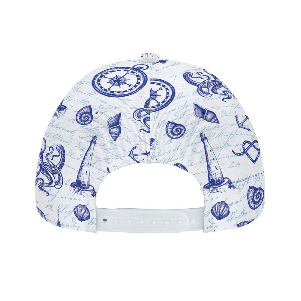 Nautical Ocean Baseball Cap Free Shipping