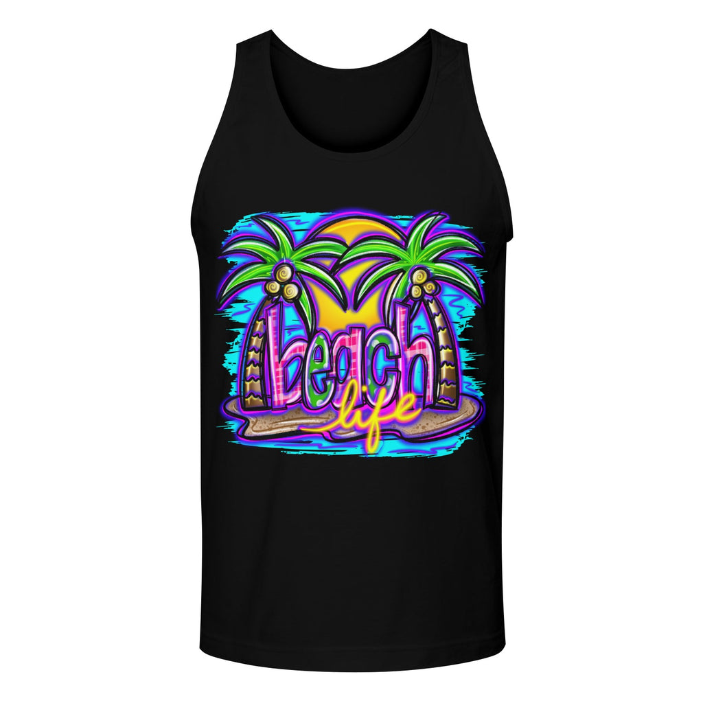 Beach Life Men's Tank Top  Made in USA