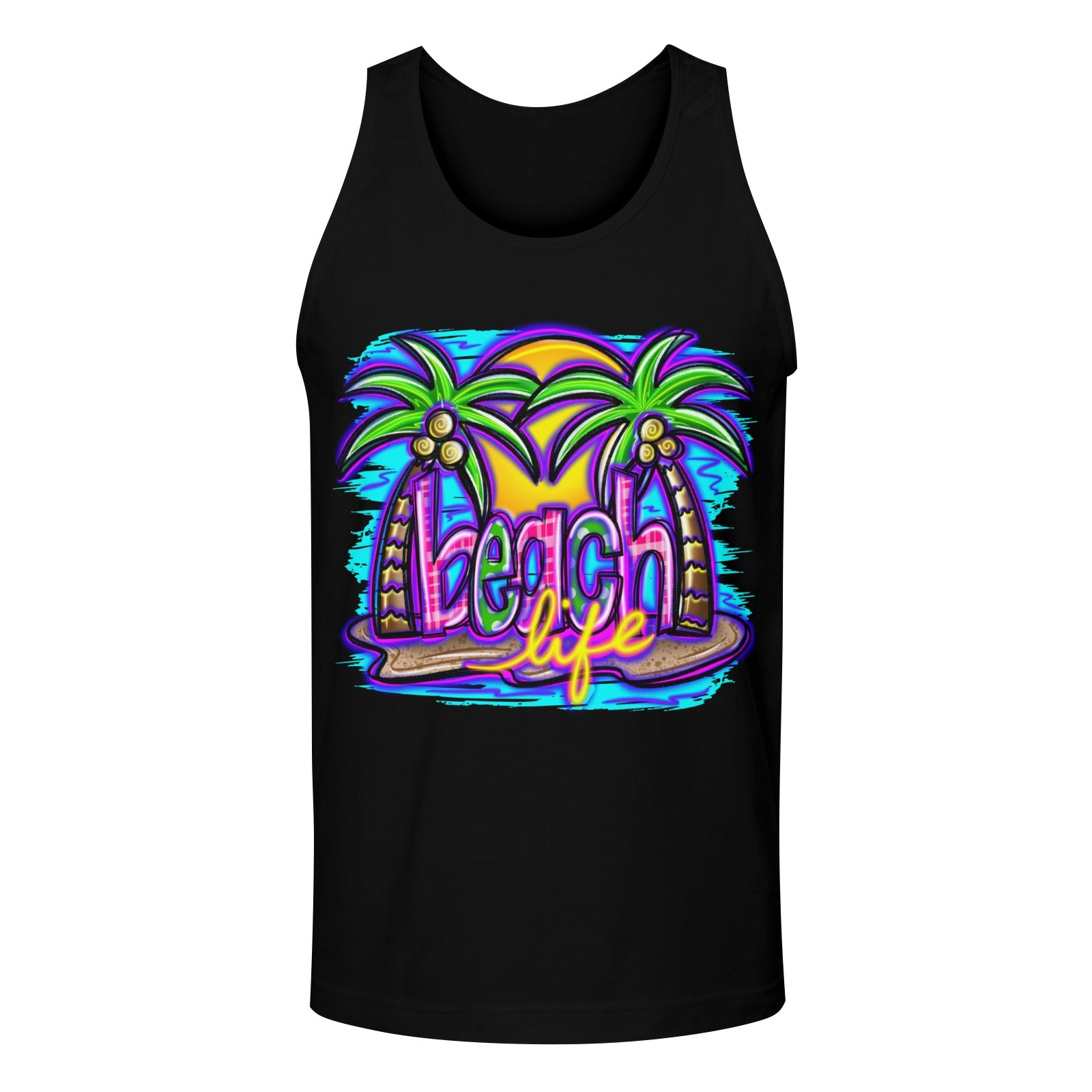 Beach Life Men's Tank Top  Made in USA