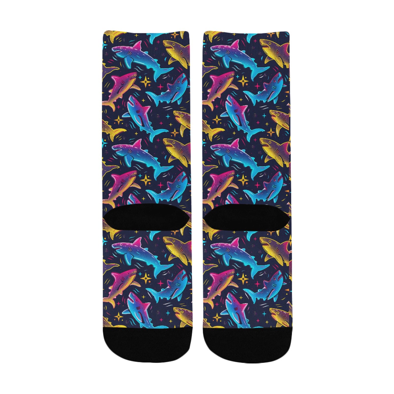 Kid's Custom Shark Socks (Made in USA) Free Shipping